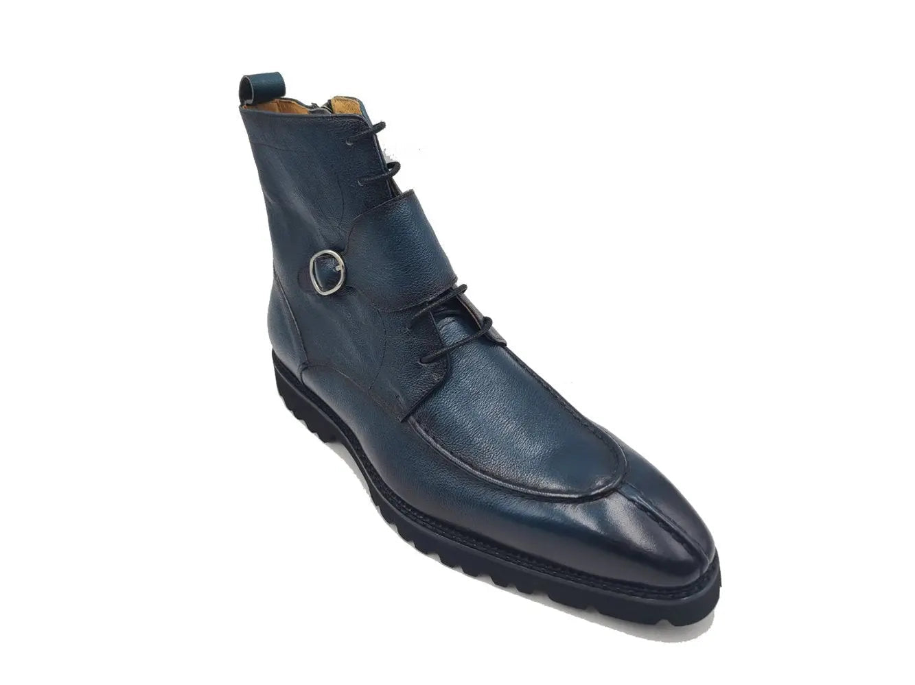Carrucci Rugged Split Toe Lace-up Boot