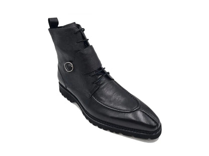 Carrucci Rugged Split Toe Lace-up Boot