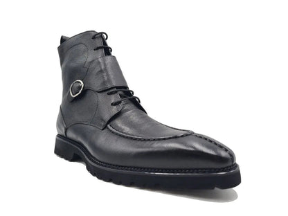 Carrucci Rugged Split Toe Lace-up Boot