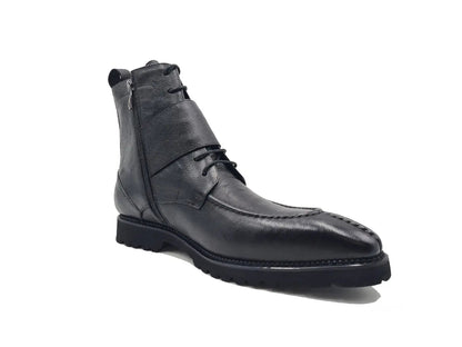 Carrucci Rugged Split Toe Lace-up Boot