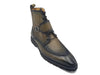 Carrucci Rugged Split Toe Lace-up Boot