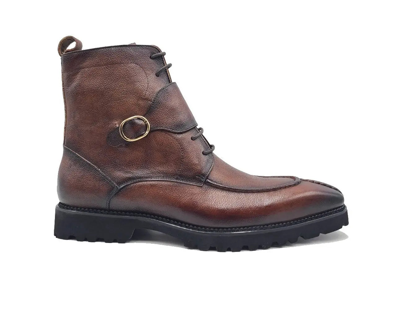 Carrucci Rugged Split Toe Lace-up Boot