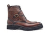 Rugged Split Toe Lace-up Boot