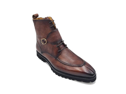 Carrucci Rugged Split Toe Lace-up Boot