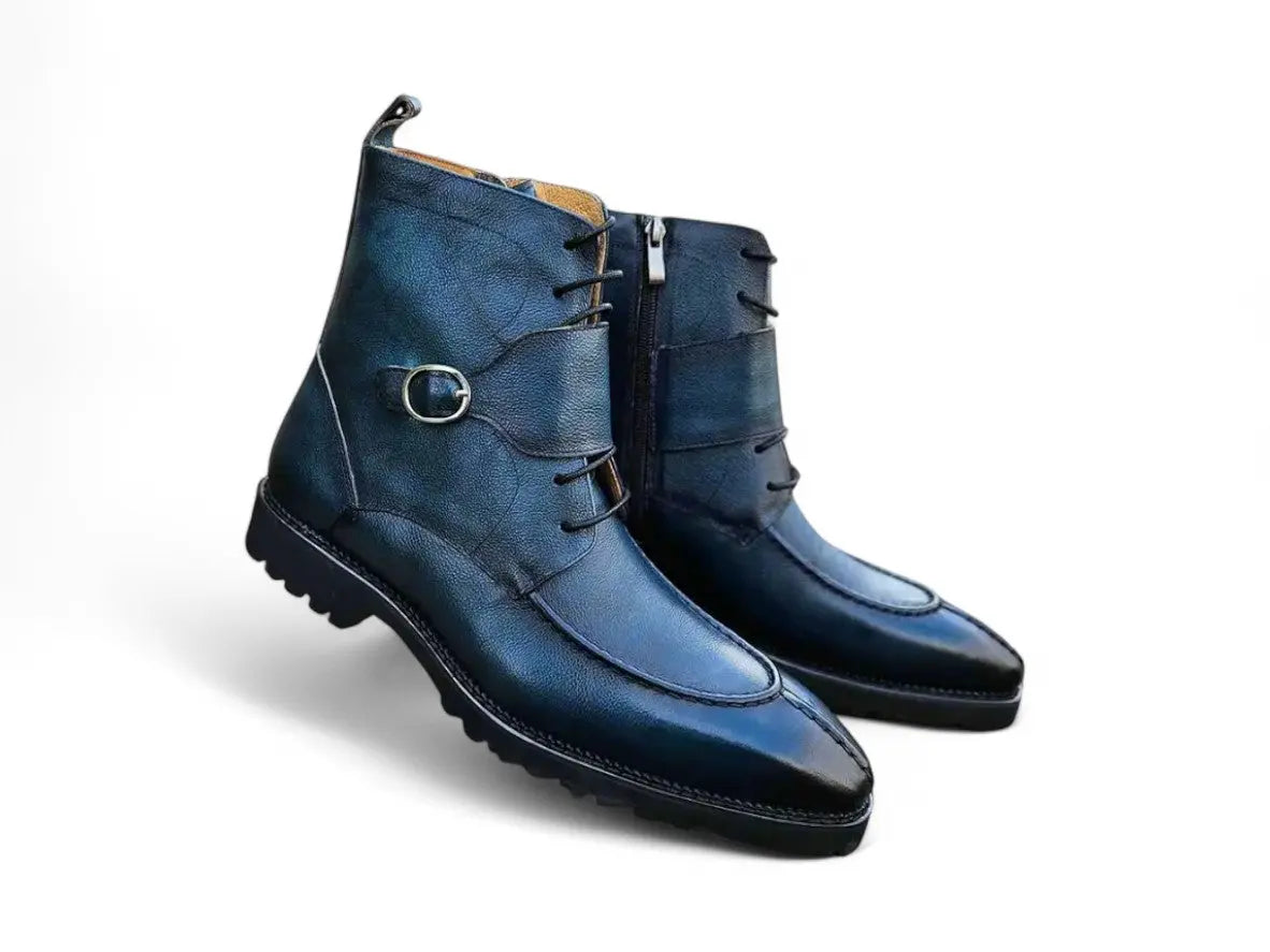 Carrucci Rugged Split Toe Lace-up Boot