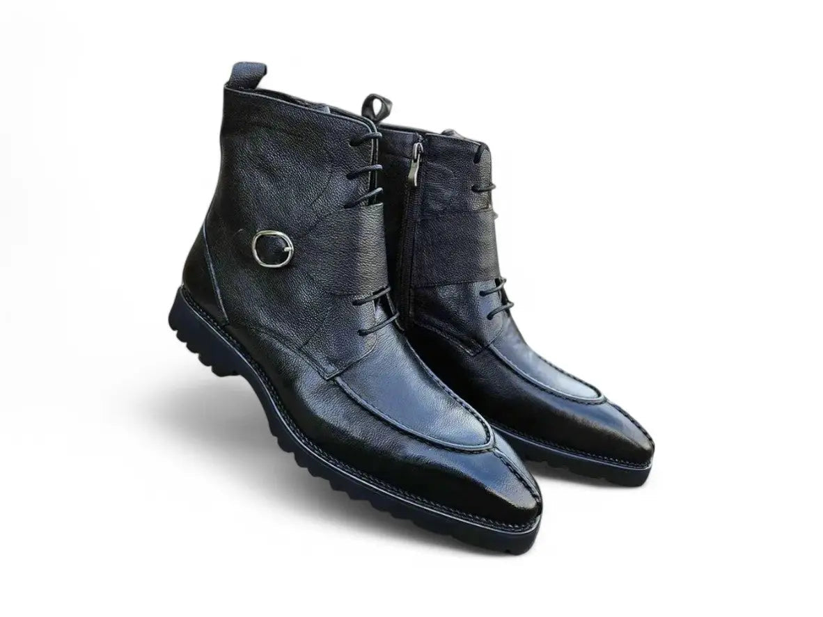 Carrucci Rugged Split Toe Lace-up Boot