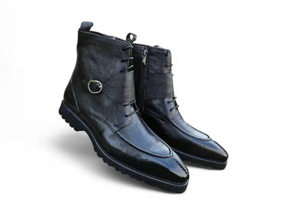 Carrucci Rugged Split Toe Lace-up Boot