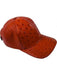 Rust Genuine CACHUCHA DE COCODRILO Baseball Cap Ostrich World Best Alligator ~ Gator Skin Exotic Skin