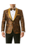 Rust - Copper - Orange Floral Blazer - Fancy Blazer