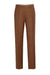 Mens Basic Two Button Slim Fit Suit in Rust