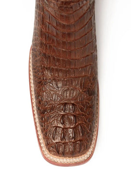 Men's Genuine Exotic Animal Skin Ferrini Hornback Crocodile Card Holder by Ferrini USA - Image 3