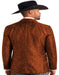 Western Blazer - Saco Vaquero Para Hombre - Paisley Blazer in Rust