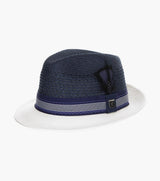 JALEN FEDORA Poly Braided Pinch Front Hat