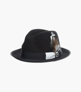 EVREN FEDORA Wool Felt Pinch Front Hat