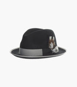 EVREN FEDORA Wool Felt Pinch Front Hat