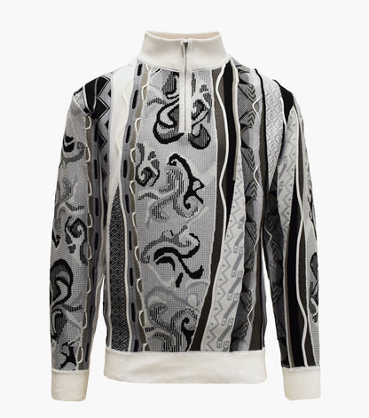 SINCLAIR Quarter Zip Sweater