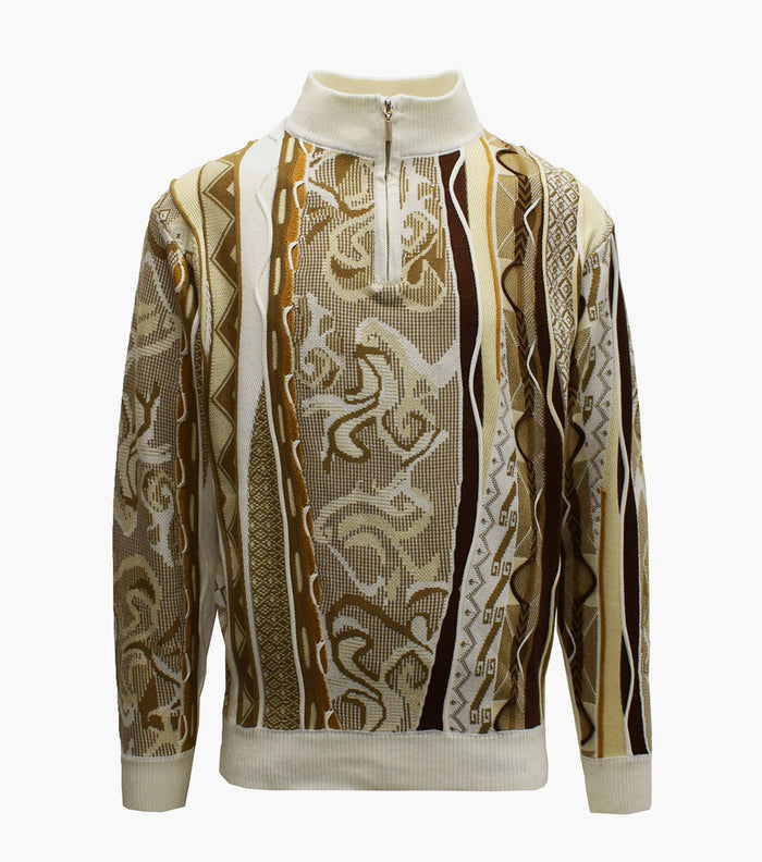 SINCLAIR Quarter Zip Sweater