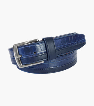 Stacy Adams Durant Croc Embossed Belt by Stacy Adams Shoes