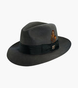 AUGUST FEDORA Wool Felt Pinch Front Hat