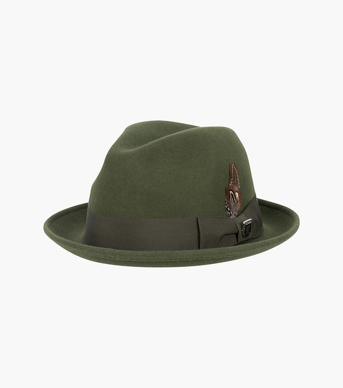 ARI FEDORA Wool Felt Pinch Front Hat