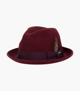 ARI FEDORA Wool Felt Pinch Front Hat