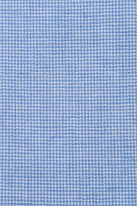 Mens Blazer - Cheap Priced Mens Sport Coat - Mens Classic Two Button Linen & Cotton Summer Sport Coat Blazer In Sky Blue Houndstooth