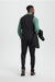 Men's Vested One Button Peak Lapel Stacy Adams Designer Suit in Black