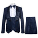Rossi Man RM1252 – Men's 3-Piece Smoking Style Tuxedo for Elegant Evenings