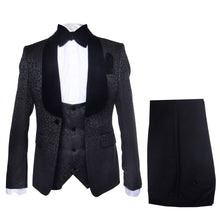 Rossi Man RM1446 – Classic 3-Piece Smoking Style Tuxedo Suit for Men