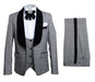Rossi Man RM1295 – Classic 3-Piece Smoking Tuxedo for Men