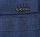 Saco vaquero - Western Sport Coat - Western Blazer- Mens Two Button Classic Fit Sport Coat Blazer In Navy Blue Windowpane Plaid