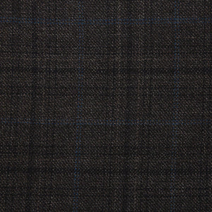 Saco vaquero - Western Sport Coat - Western Blazer - Mens Two Button Classic Fit Wool Sport Coat Blazer In Dark Brown Windowpane Plaid