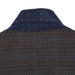 Saco vaquero - Western Sport Coat - Western Blazer - Mens Two Button Classic Fit Wool Sport Coat Blazer In Dark Brown Windowpane Plaid