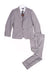 ST1010 Light Gray Suit – Tailored Comfort Fit for Husky Men