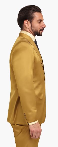 Gold Sharkskin Suit