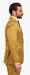 Sateen Suit - Shiny Suit - Gold Sharkskin Suit