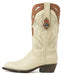 Winter White Cowboy Boots J-Toe