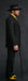 Men's Black and Gold Stripe Long Zoot Suit