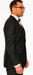 Statement Men's Outlet 3 Piece 100% Wool Suit - Light Plaid