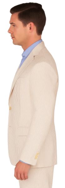 Tan Pinstripe