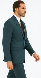 Teal Blue Men's Suits 