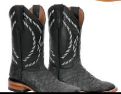 Black Anteater Boots Print