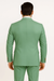 Mens Sage Green Double-Breasted Suits with Gold Button – Formal Slim Fit 2-Piece Pistachio Color