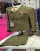 Rossiman Suit – Sage Green & Burnt Orange Windowpane Plaid Double-Breasted Suit