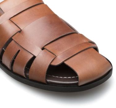 Fisherman Sandal Cognac By Mezlan Made In Spain Brand - Image 4