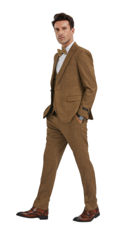 The Great Gatsby Leonardo Dicaprio Suit - Mens Great Gatsby Costumes Modern Fit