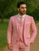 Sear Sucker Suit Mens 3pc 100% Cotton Seersucker Sear sucker suits Lavender & Pink - High End Suits - High Quality Suits