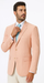 Alberto Nardoni Brand Cheap Priced Designer Fashion Dress Casual Blazer On Sale Striped Seersucker ~ Sear Sucker Orange Blazer