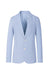Cheap Priced Blazer Jacket For Men Online Two Button Carolina Blue Medium Seersucker ~ Sear Sucker Sport Coat