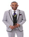 Seersucker Suit - Black Suit - Summer Pinstripe Suit - Single Breasted Modern Fit